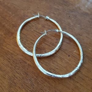 Silver Hoop Earrings